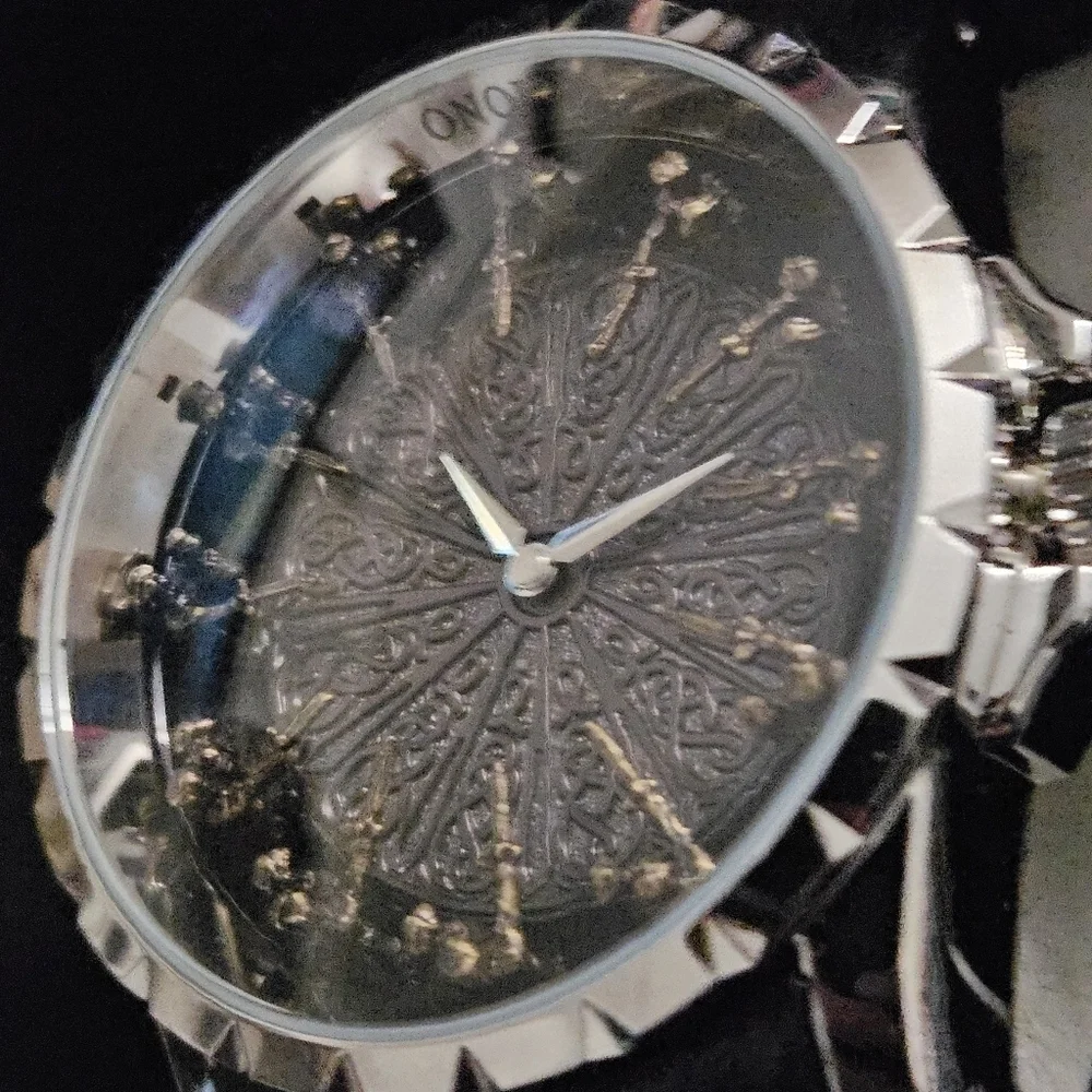STUNNING ONOLA MILITARY WATCH NEW WITH TAGS AND BOX - Picture 2 of 7
